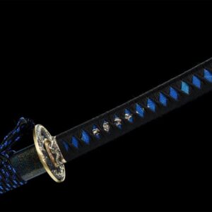 Katana Negro Damasco