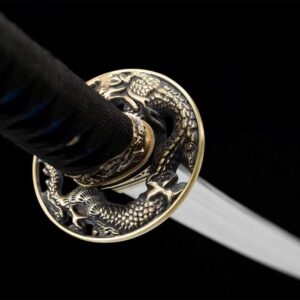 Katana Negro Damasco