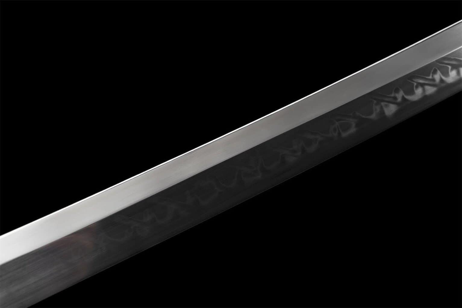 Katana Negro Damasco