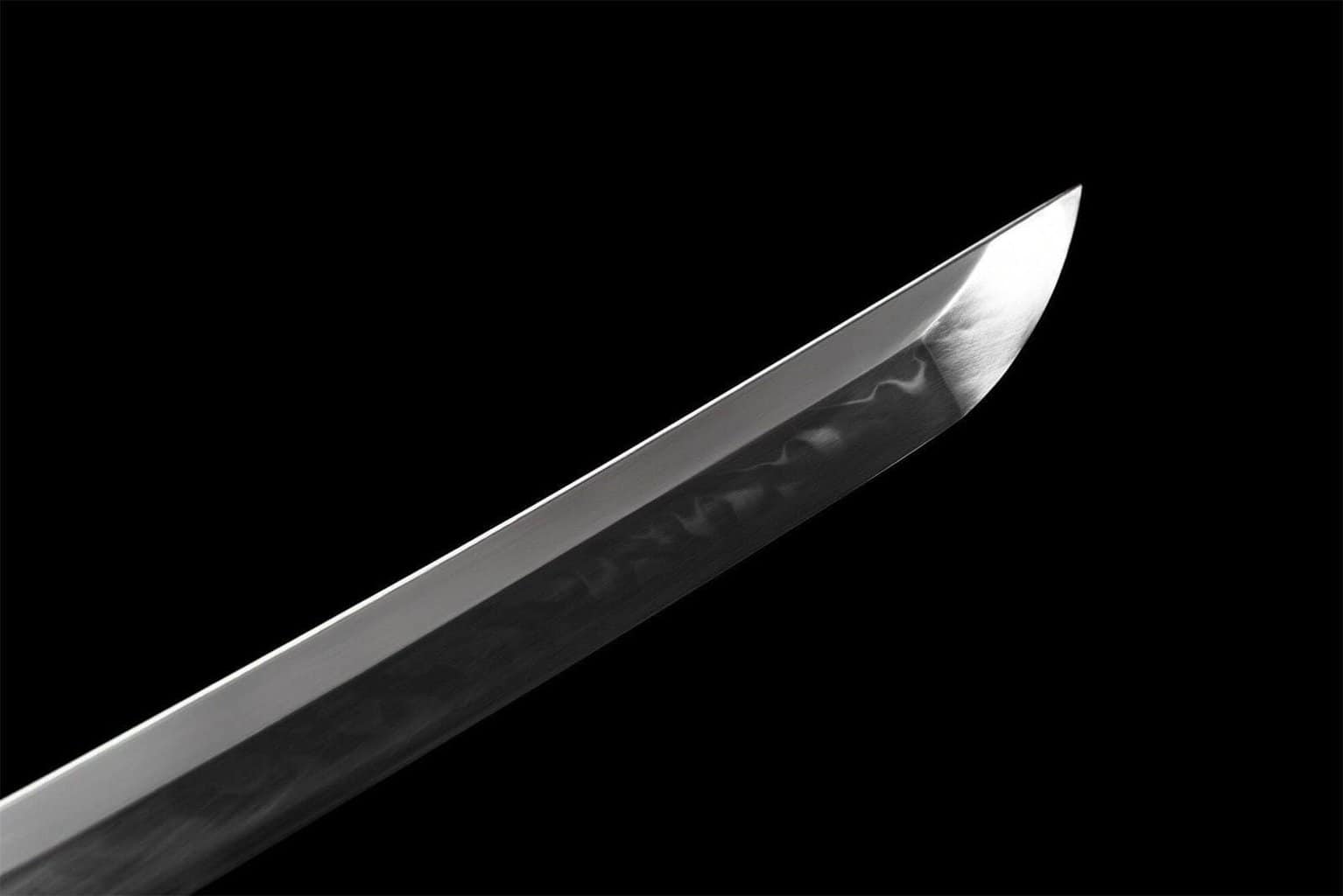 Katana Negro Damasco