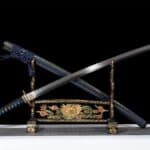 Katana Negro Damasco