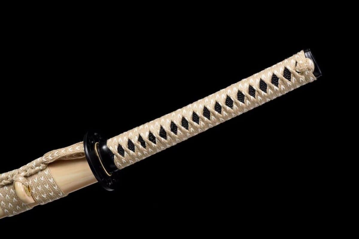 Katana Deco Blanco y Negro