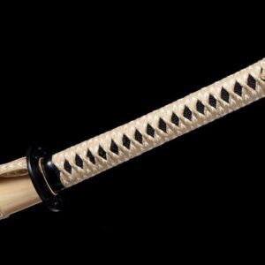 Katana Deco Blanco y Negro