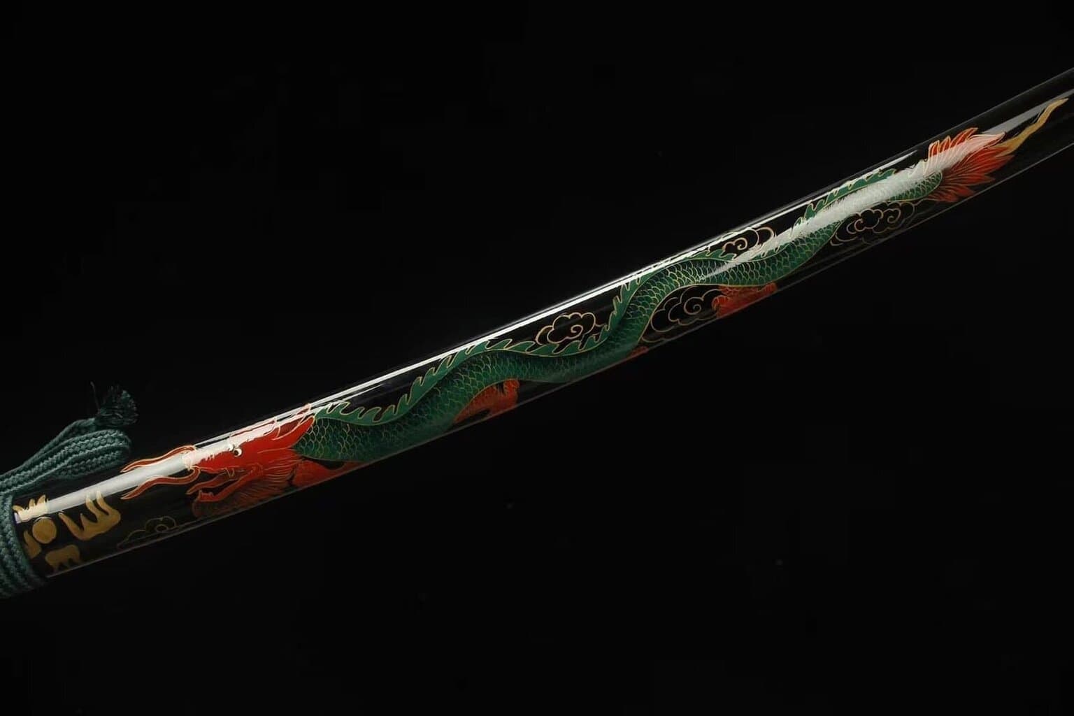 Katana Dragón Verde