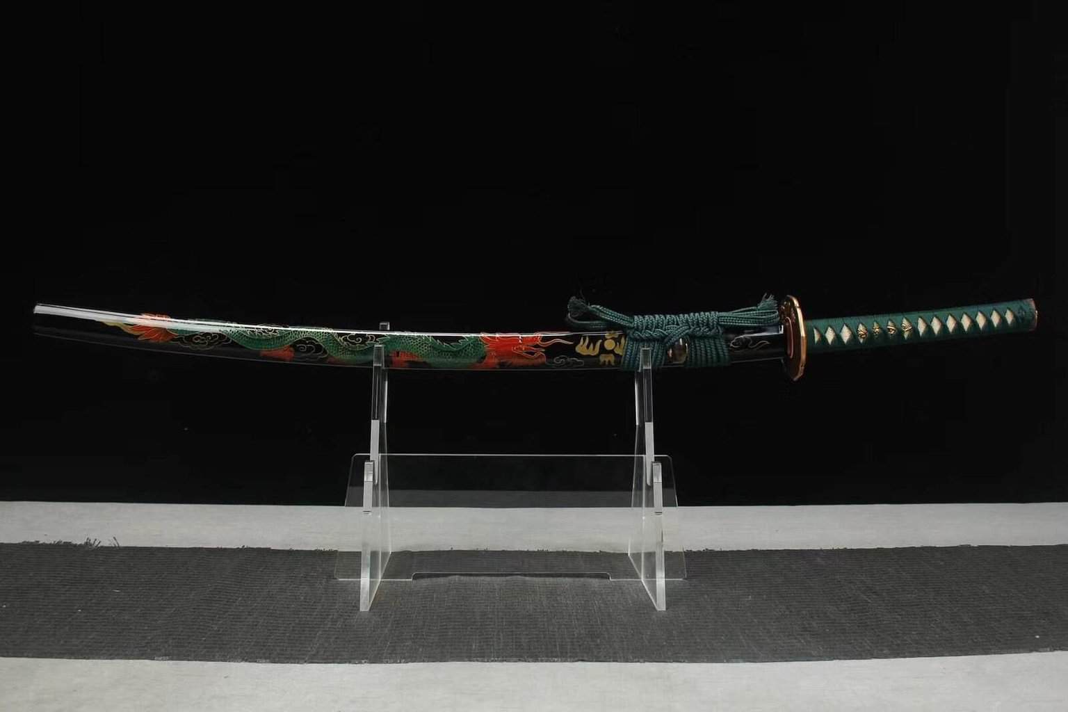 Katana Dragón Verde