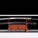 Tachi Negro Acero Martillado