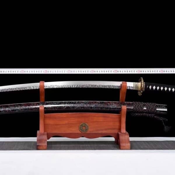 Tachi Negro Acero Martillado