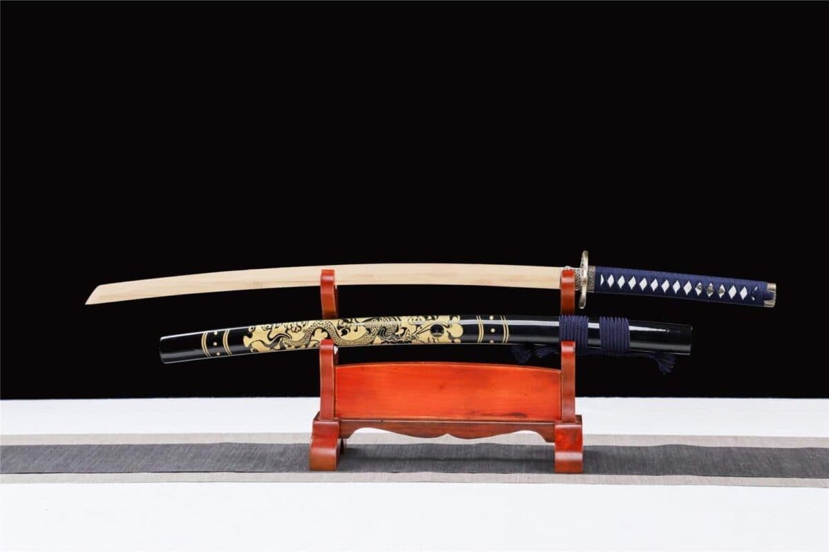 Katana De Madera Con Vaina