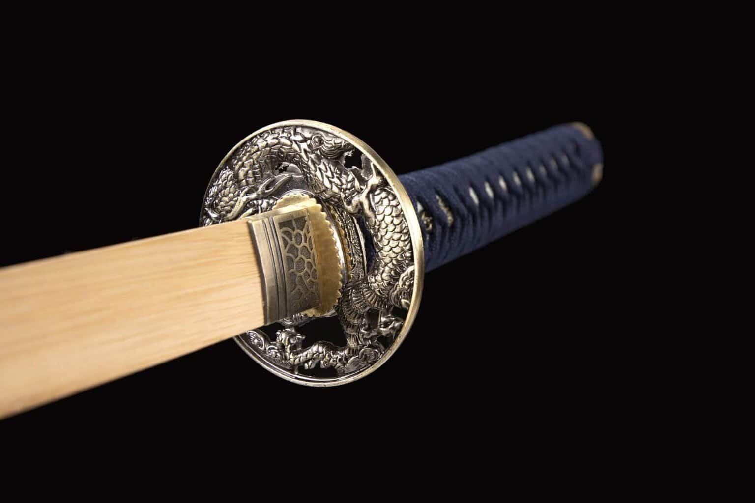 Katana De Madera Con Vaina