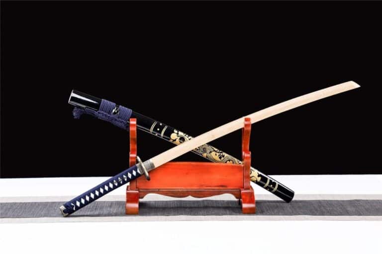 Katana De Madera Con Vaina