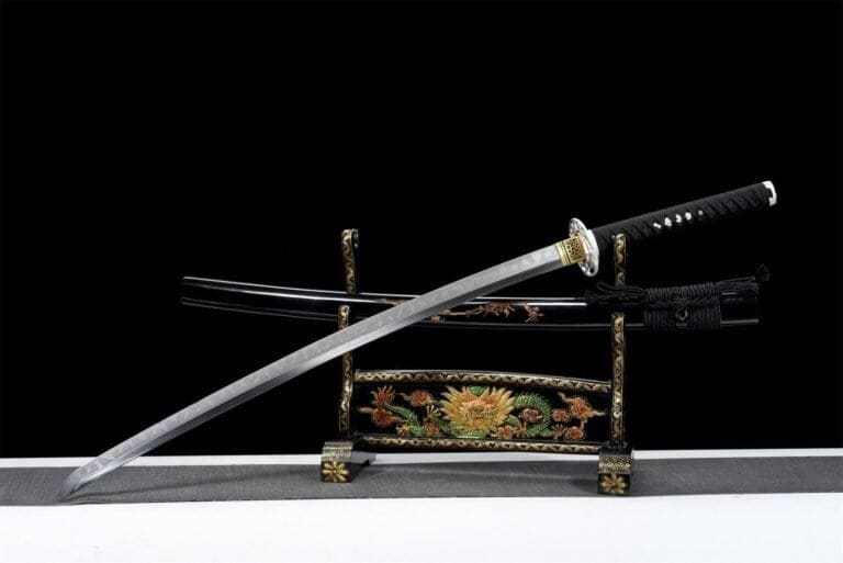 Katana Negra Hoja Espejo