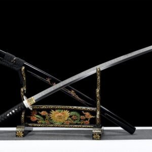 Katana Negra Hoja Espejo