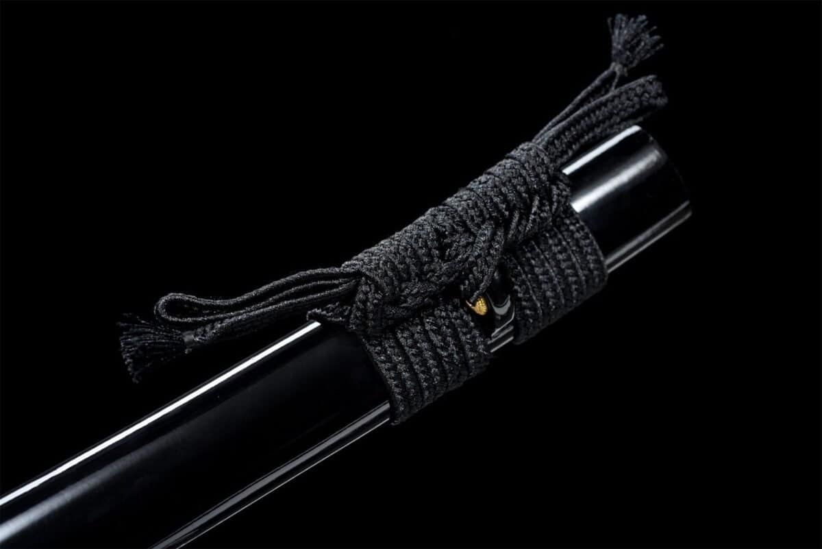 Katana Negra Hoja Espejo