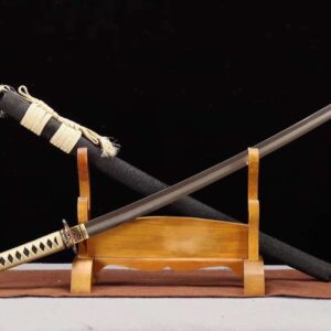 Katana Japonesa Beige y Negra