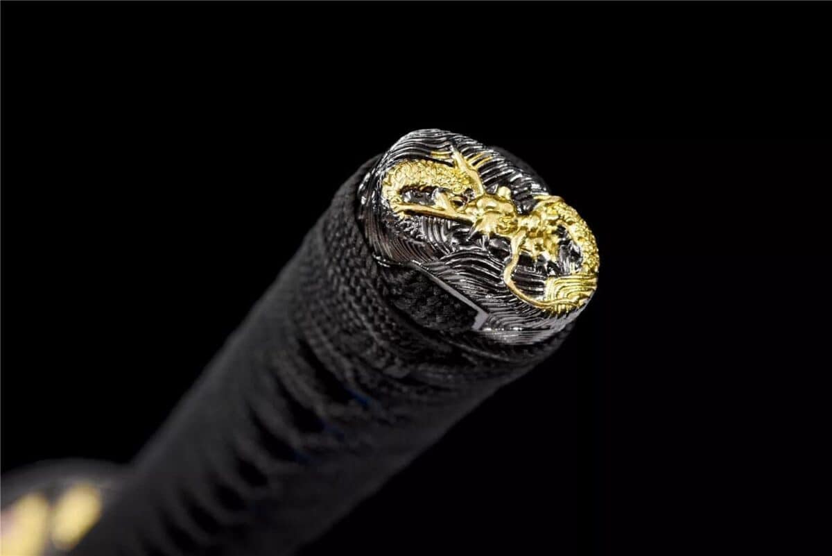 Katana Japonesa Dragon Púrpura