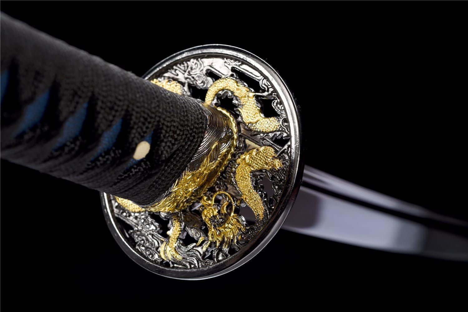 Katana Japonesa Dragon Púrpura