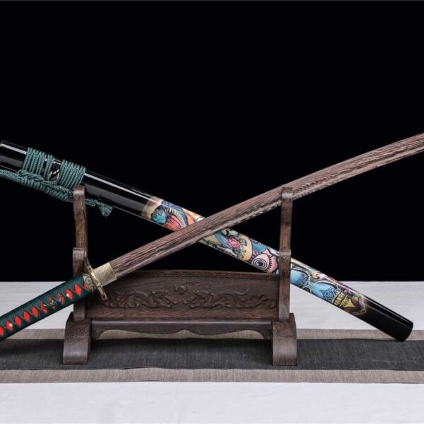 Katana Japonais En Bois