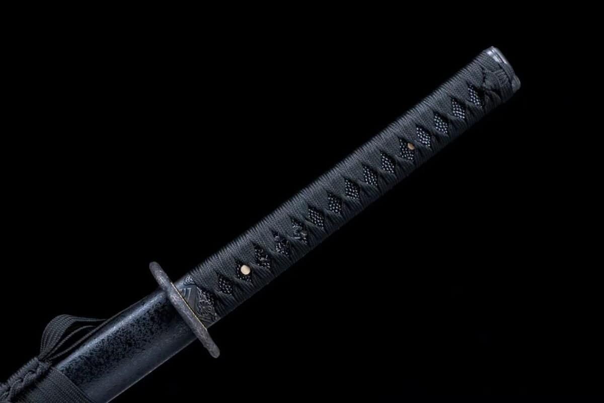 Katana Japonesa Negra Set De 3