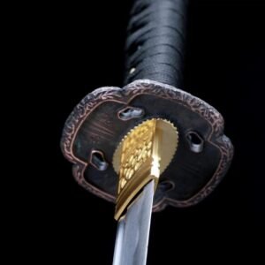 Katana Japonesa Negra Set De 3