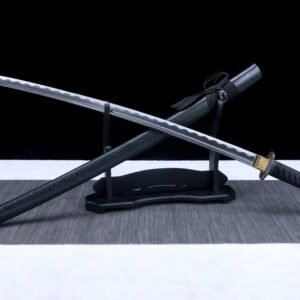 Katana Japonesa Negra Set De 3