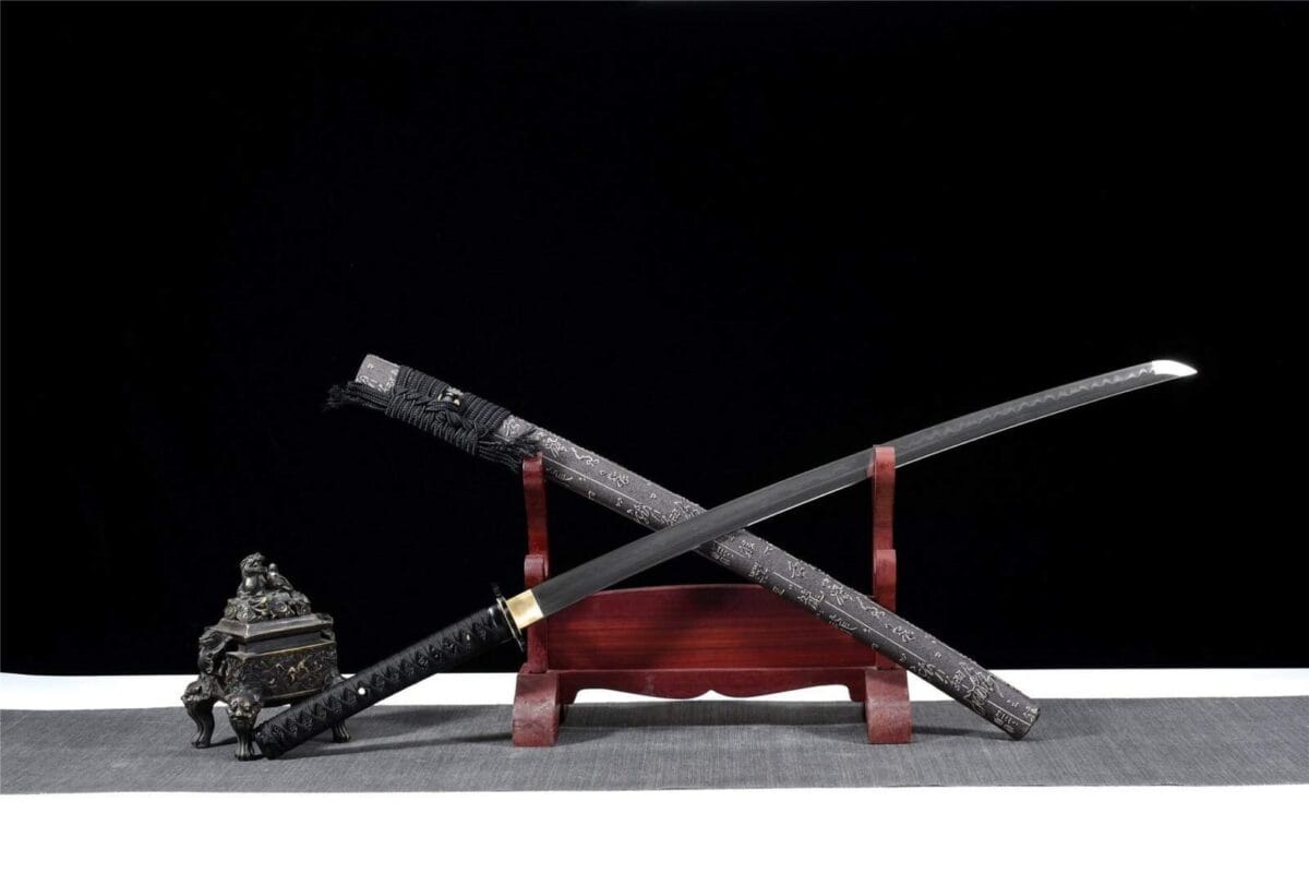 Katana Japonesa Negra