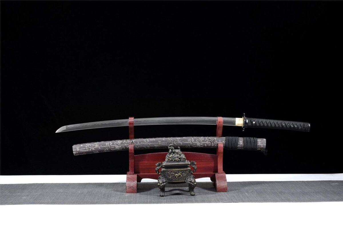 Katana Japonais Noir