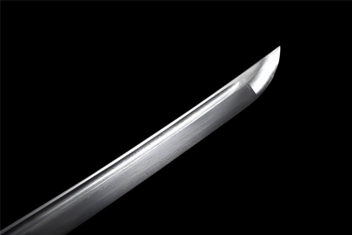 Katana Japonesa Negra Cordón Naranja