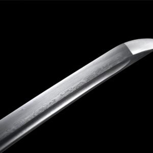 Katana Japonesa Negra Cordón Naranja