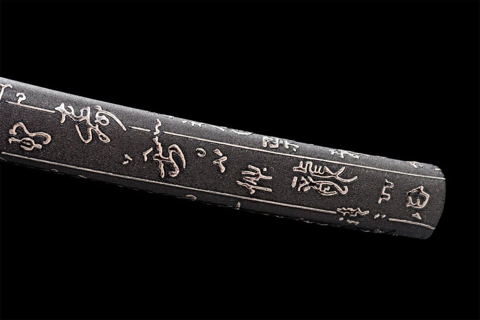 Katana Kanji Negra