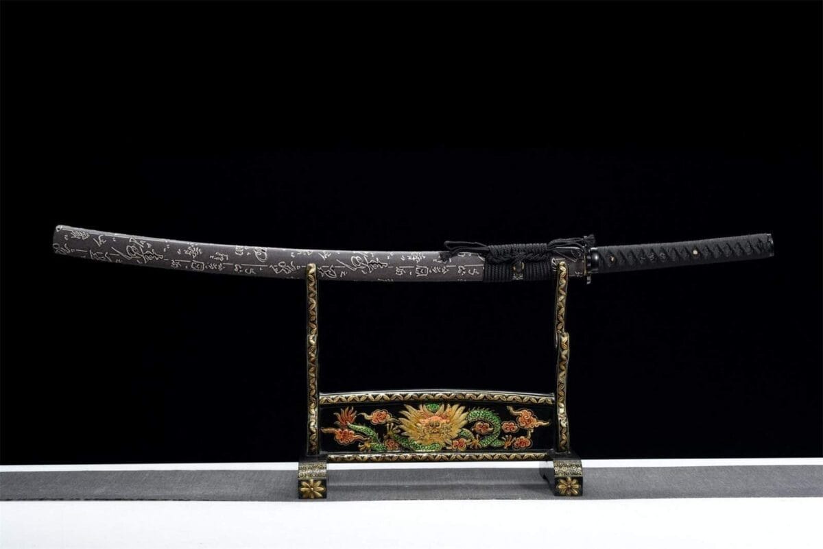 Katana Kanji Negra