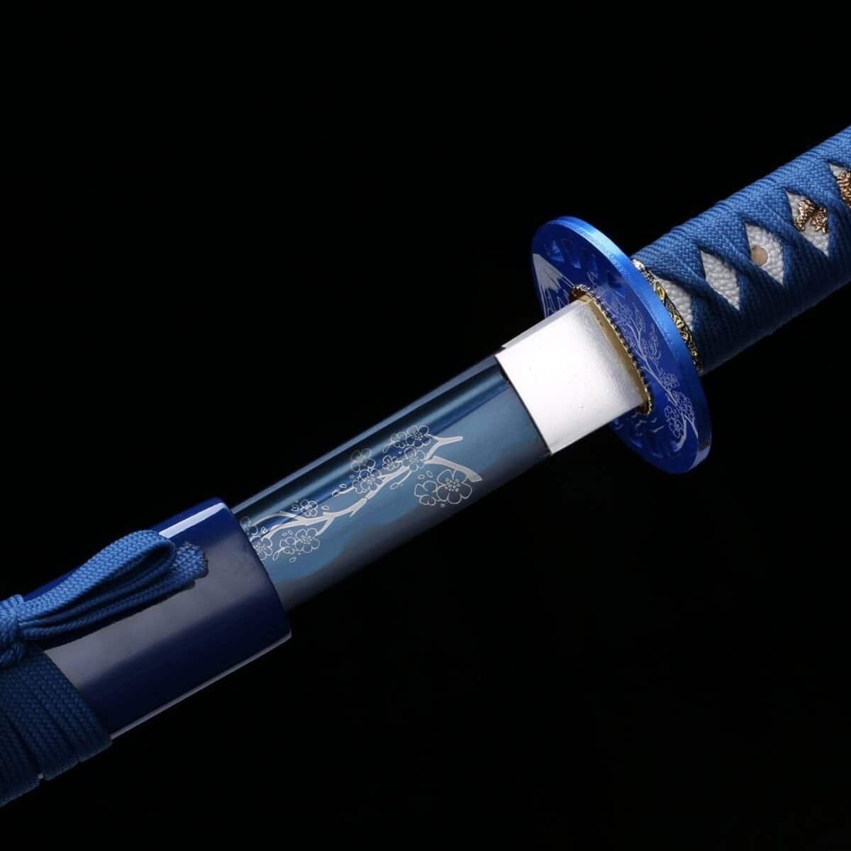 Katana Azul Hoja