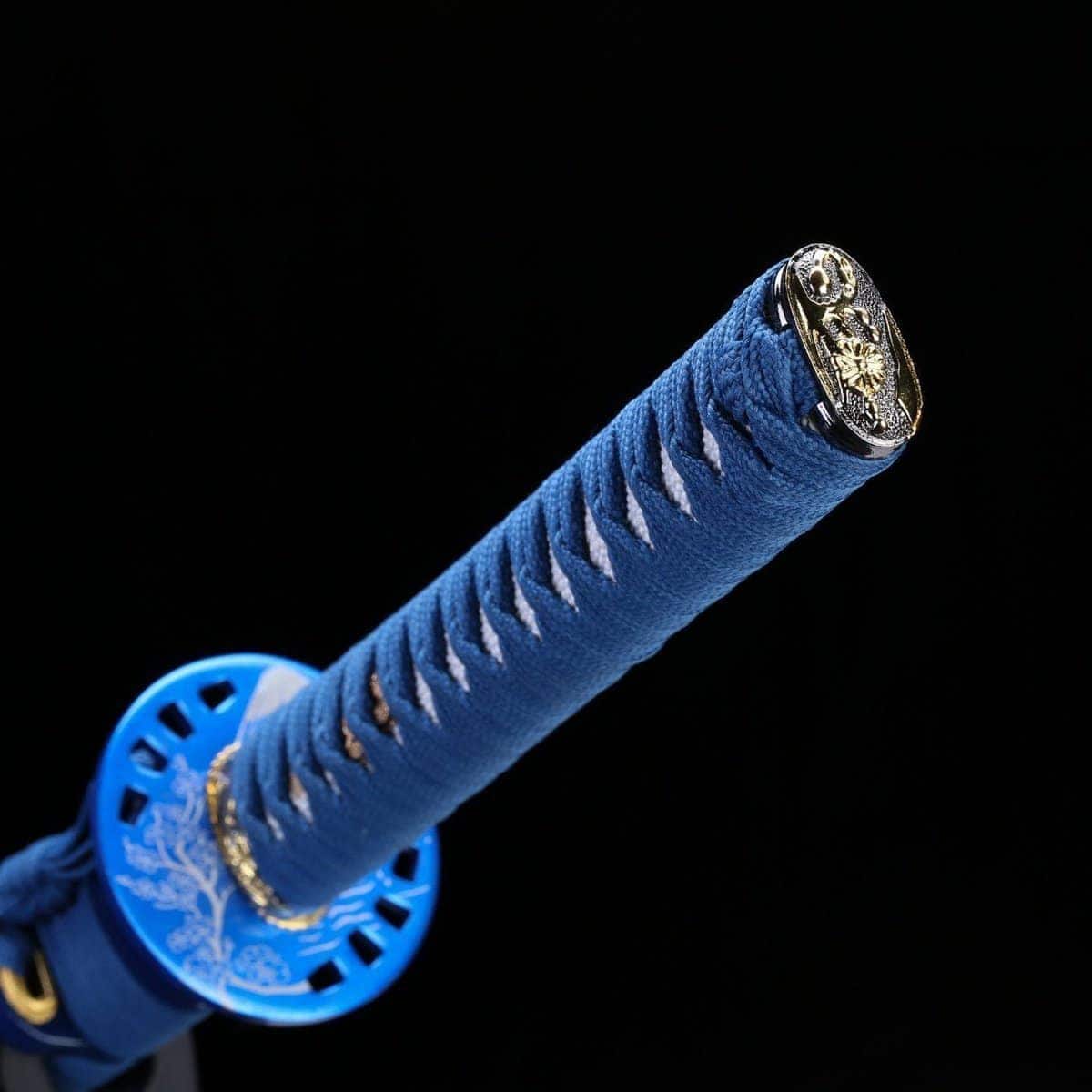 Katana Azul Hoja
