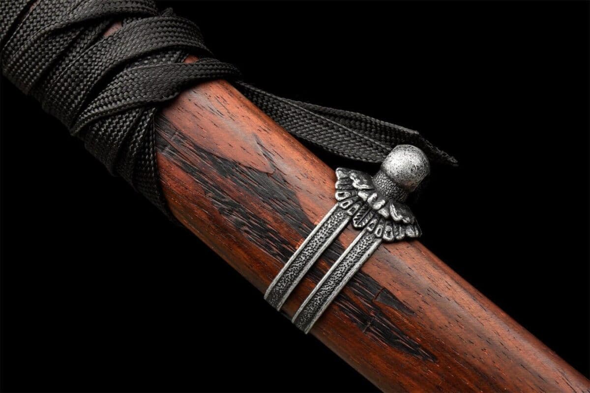 Katana Azul Hoja Roja