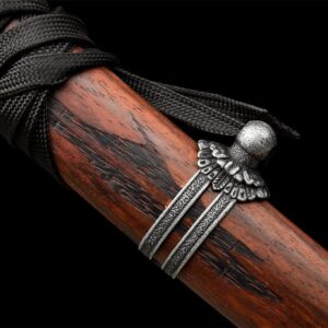 Katana Azul Hoja Roja