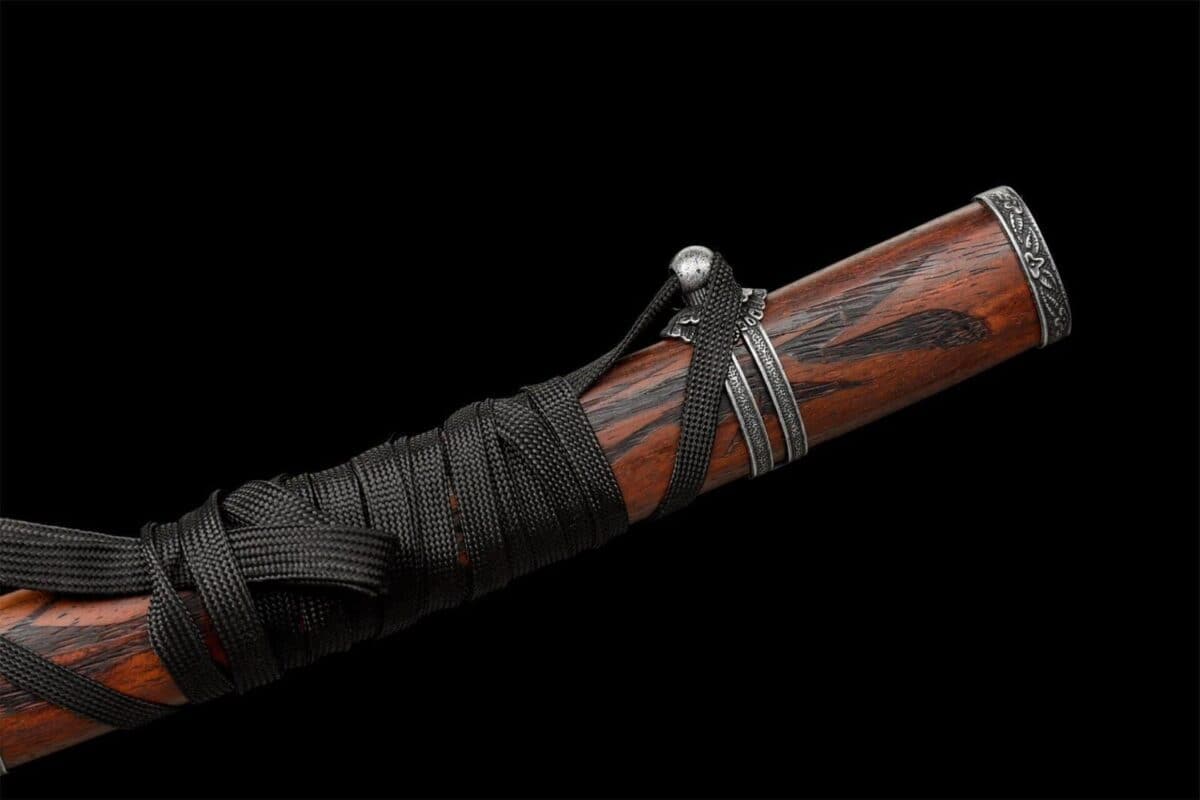 Katana Azul Hoja Roja