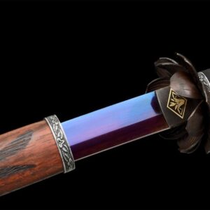 Katana Azul Hoja Roja