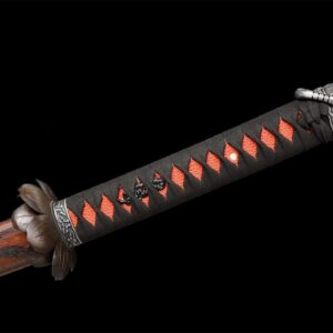 Katana Azul Hoja Roja