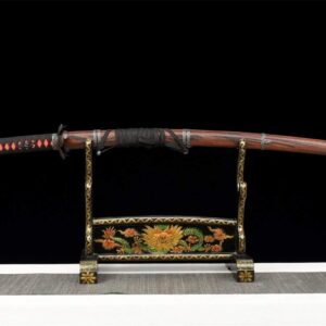 Katana Azul Hoja Roja