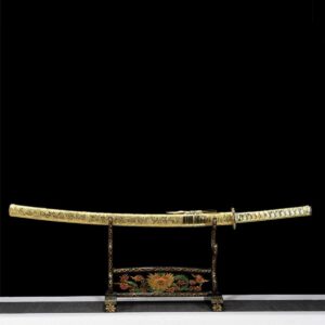 Katana Hoja Dorada, Katana Barata, Artesanal
