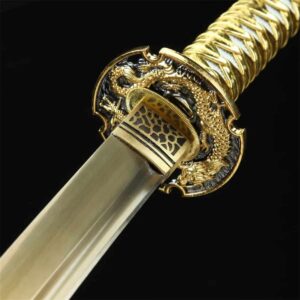 Katana Hoja Dorada, Katana Barata, Artesanal