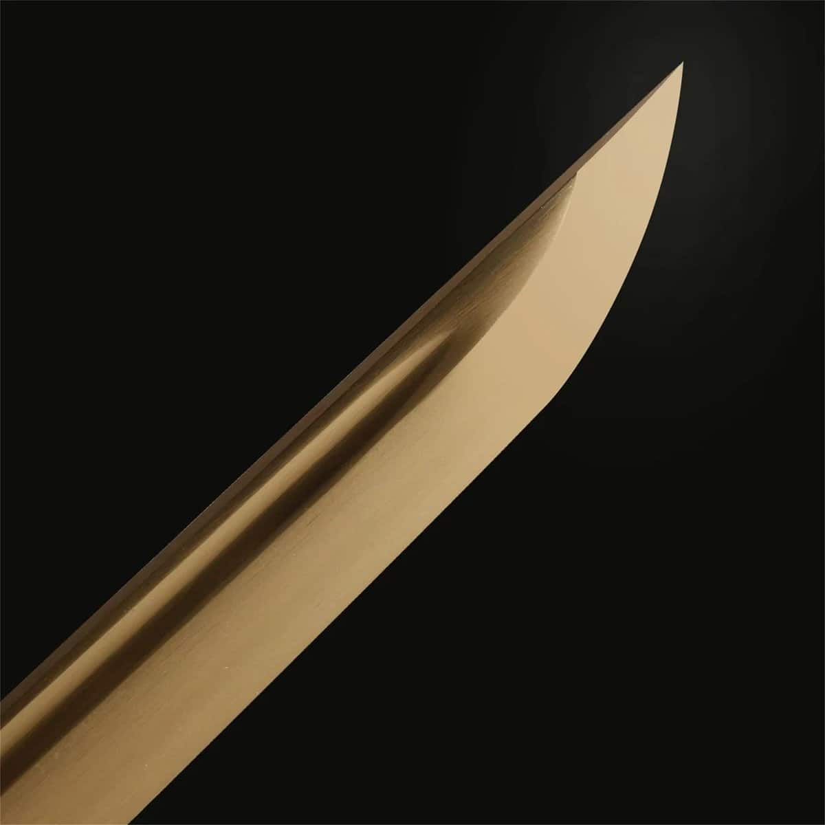 Katana Hoja Dorada, Katana Barata, Artesanal
