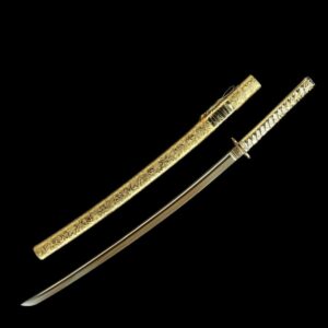 Katana Hoja Dorada, Katana Barata, Artesanal