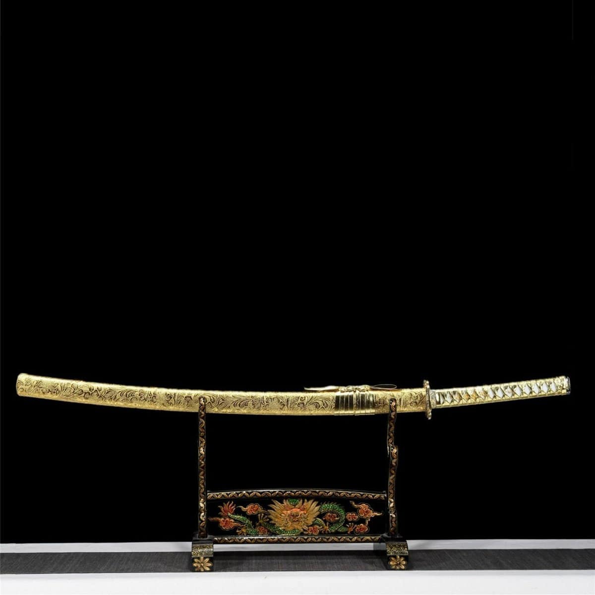 Katana Hoja Dorada, Katana Barata, Artesanal