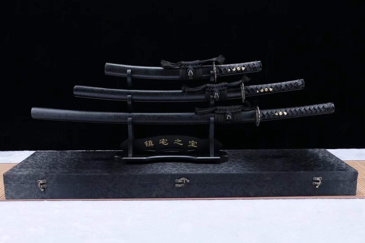 Kit de Katanas de Hoja Negra