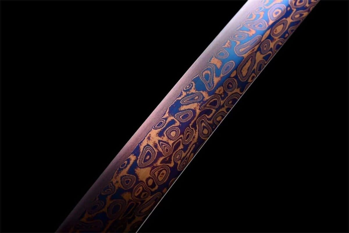 Katana Hoja Damasco Violeta