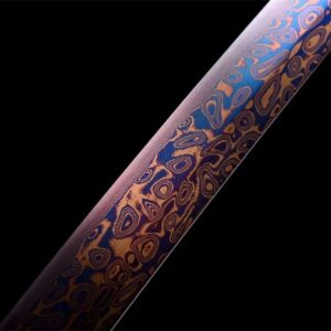 Katana Hoja Damasco Violeta