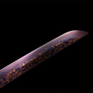 Katana Hoja Damasco Violeta