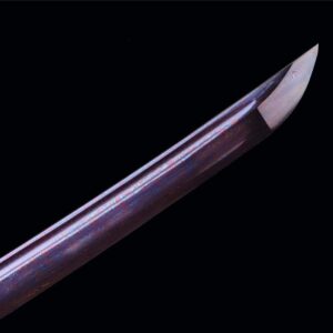 Katana con hoja morada