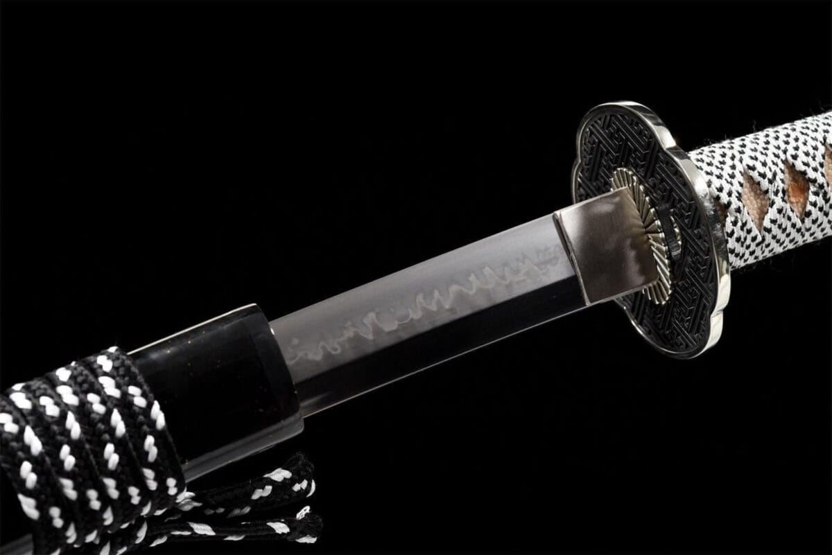 Katana Negro Plata