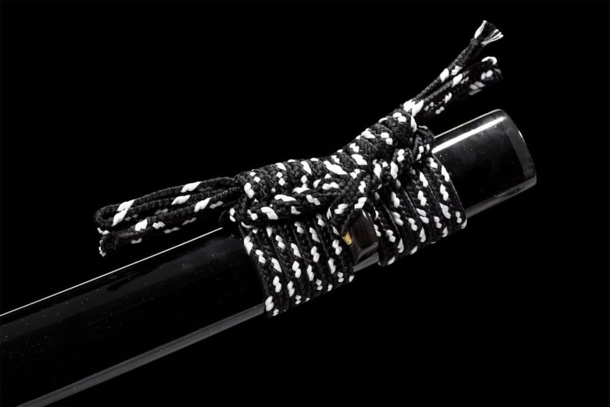 Katana Negro Plata